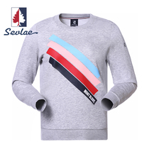 SEVLAE Saint-Frye autumn winter plus velvet pullover sweater womens round neck long sleeve sports interior F132884345