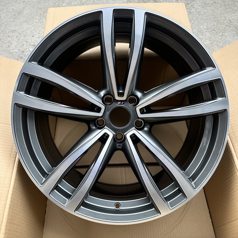 Suitable for 18, 19, and 21 Model Bmw 730 Wheel Hubs, 19-Inch 7 Series 740, 5 Series Aluminum Alloy Rims Modification