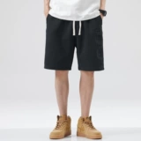 Летние спортивные шорты для отдыха, баскетбольные черные штаны, оверсайз