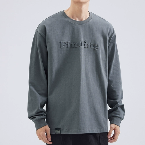 Хлопковый демисезонный приятный телу лонгслив