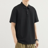 Хлопковая летняя футболка polo для отдыха, короткий рукав