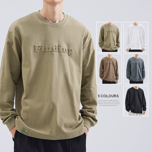 Хлопковый лонгслив, приятная телу осенняя демисезонная толстовка