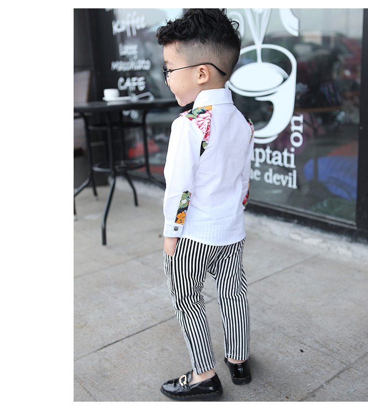 Chemise garcon à manche longue - Ref 2074915 Image 13