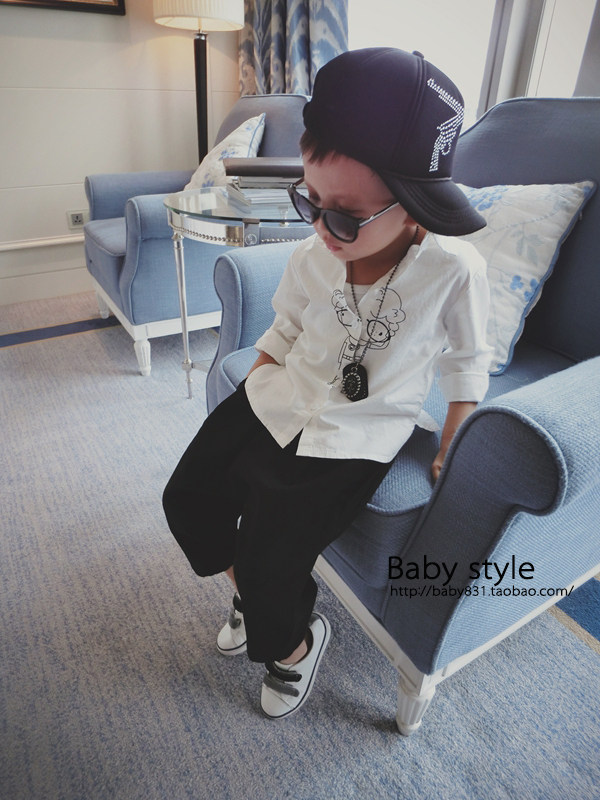 Chemise garcon à manche longue - Ref 2074839 Image 11