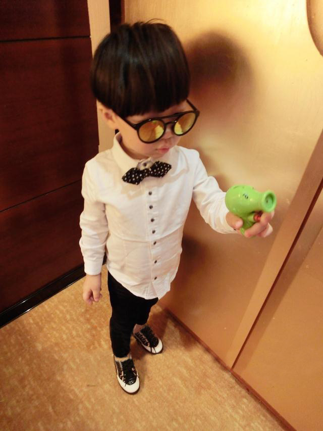 Chemise garcon à manche longue - Ref 2079455 Image 7