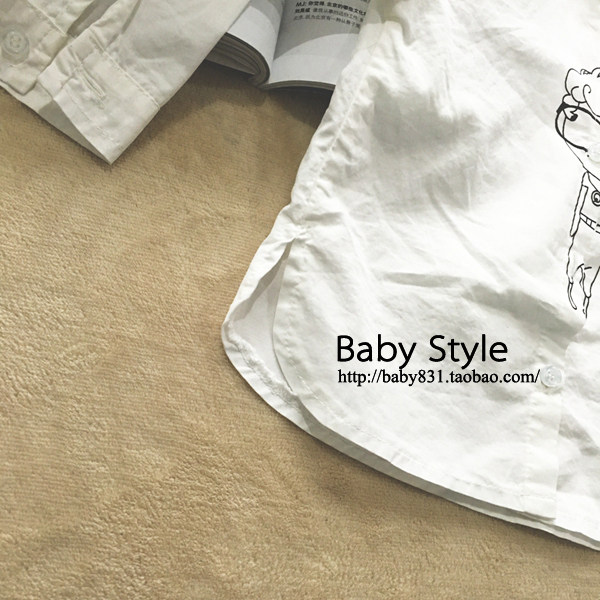 Chemise garcon à manche longue - Ref 2074839 Image 23