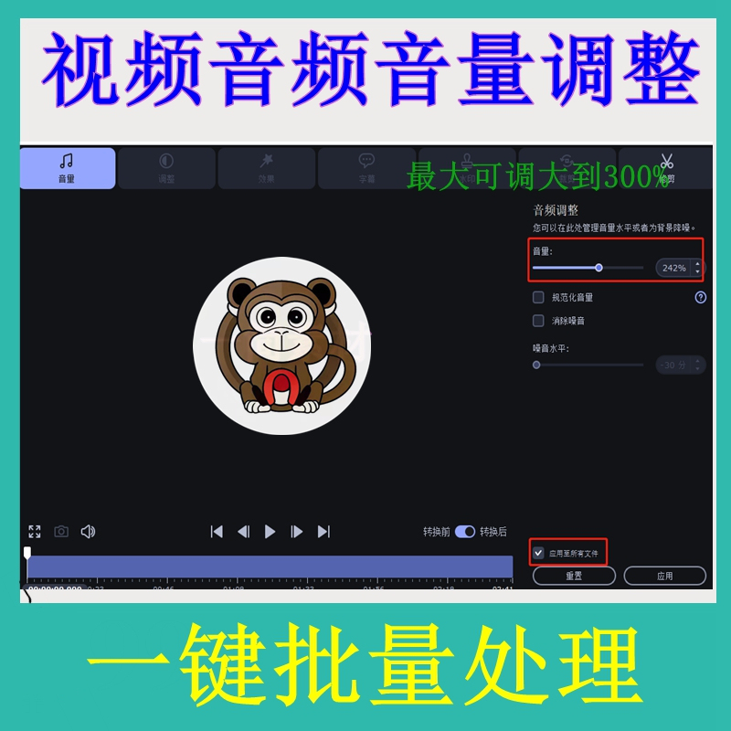 Adjust the Volume of Videos and Audio Files, Increase the Volume of Music, Adjust the Volume of Mp4 and Mp3 Files, Amplify or Reduce the Sound, and Adjust the Volume up or down