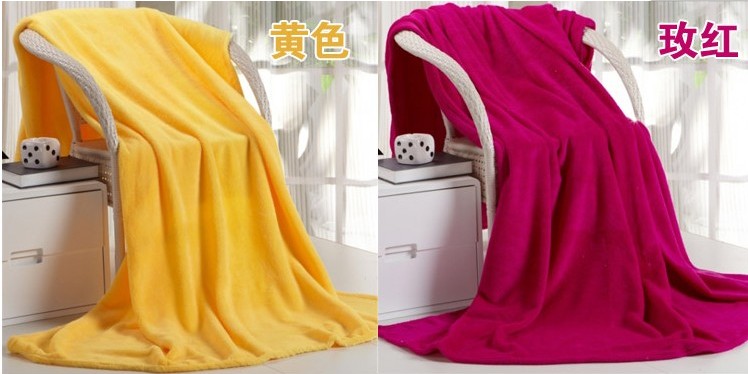 Giường flannel chăn lông cừu san hô chăn đệm tấm đôi fale thảm ấm áp chăn giản dị mùa đông - Ném / Chăn chăn muji lông cừu