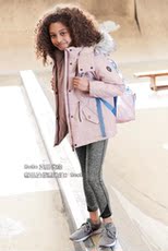 детская верхняя одежда 现货英国next正品女童大童丁香紫色棉服夹克棉衣175-314