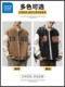 Jeanswest Spring and Autumn Trendy American-Style Jacket for Men, Casual Khaki Baseball Jacket, Fashionable Autumn Casual Outerwear