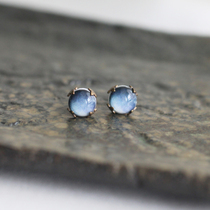 Ukraine Beautyspot original girl tide brand handmade small Pisces guardian star Neptune bronze earrings