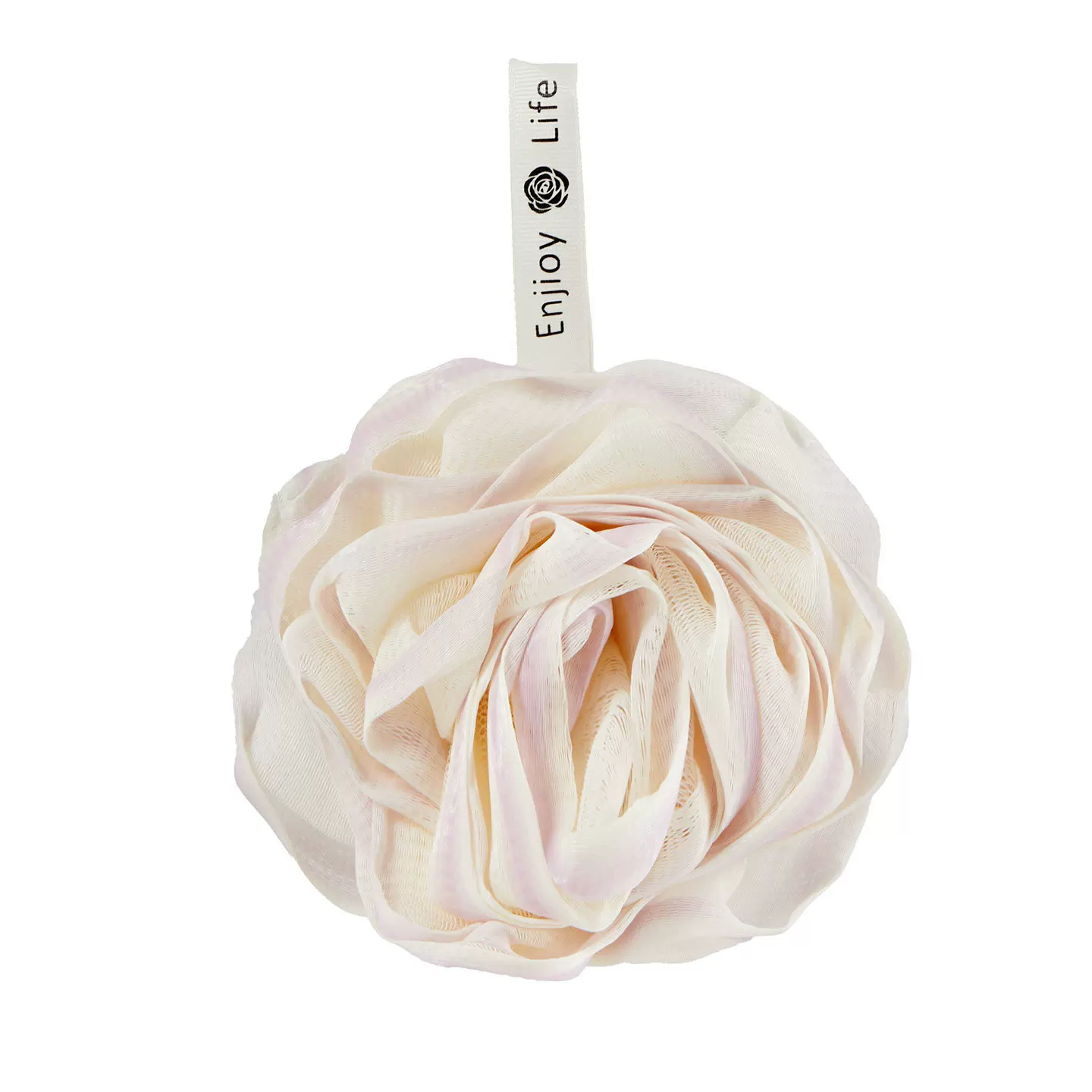 Miniso, soft big bath ball contains rose