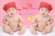 Cute little boy pictures baby portrait poster wall stickers baby twins teach twins beautiful photos pregnant women