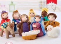 Xiaolians shop stick needle illustration tutorial handmade BZW029 doll Christmas story third volume including clothes (middle)