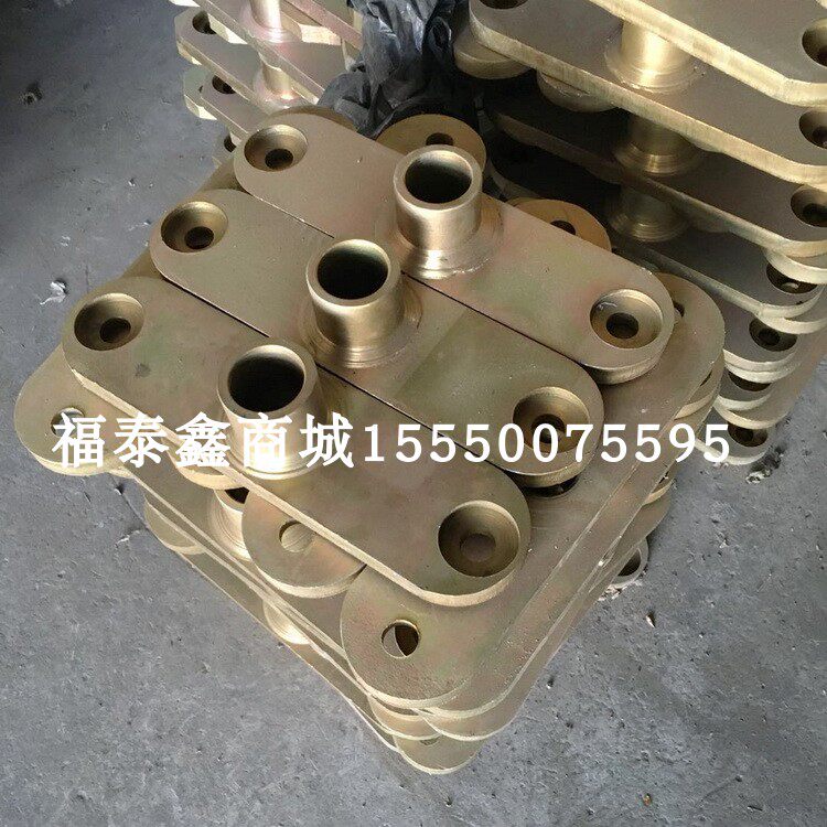 Construction lift lift lift support plate 315 * 80 * 65 (cover) galvanized