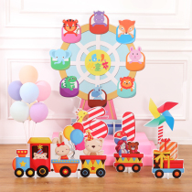 June 1 Childrens Day shopping Mall decoration Sunflower tree creative decoration School kindergarten stage scene layout props