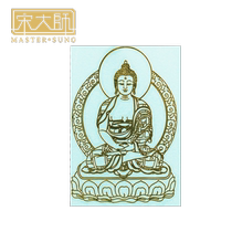 Master Song Shaoguang Masters 2024 Zodiac Fortune Hand Machine Stickers for men and women Gill Accessories
