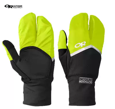 OR American outdoor marathon running two-in-one gloves quick-drying windproof gloves chase 70550