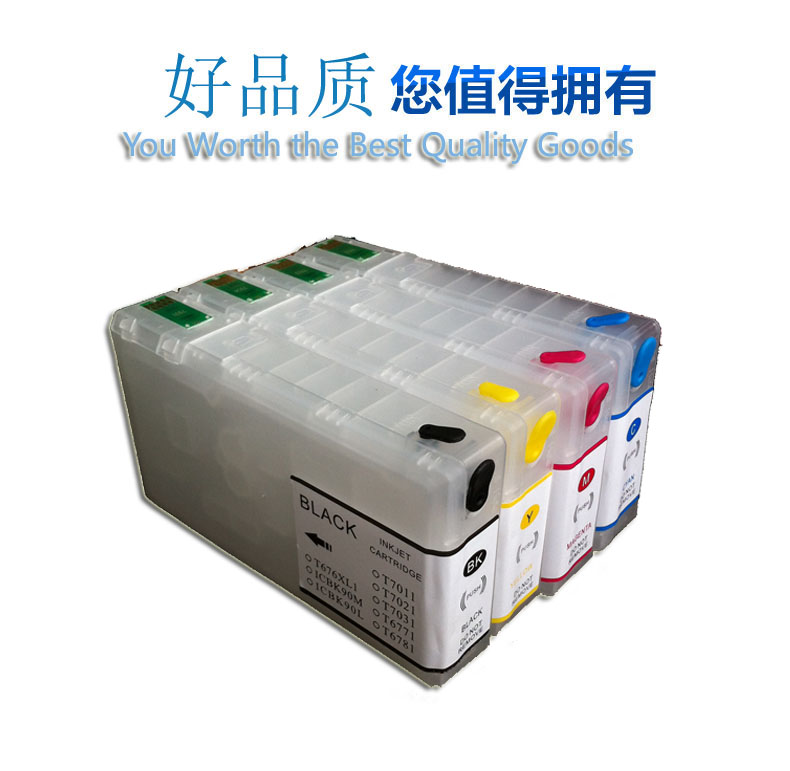 Compatible with wf 5113 Filled Cartridge T7931 T7932 T7933 T7934 Connected Cartridge WF5623