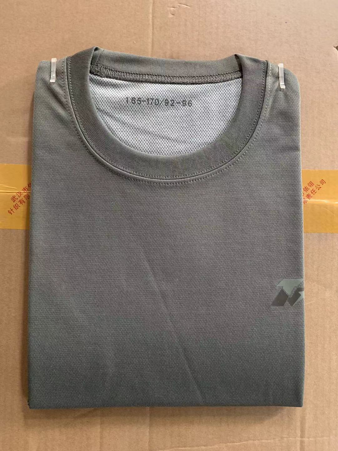 Fitness Training Suit Half Sleeve Shorts Suit Round Collar Sweatshirt T-shirt Training Fitness Suit