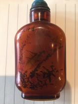 Modern imitation of Ye Zhongsans inner painting snuff bottle