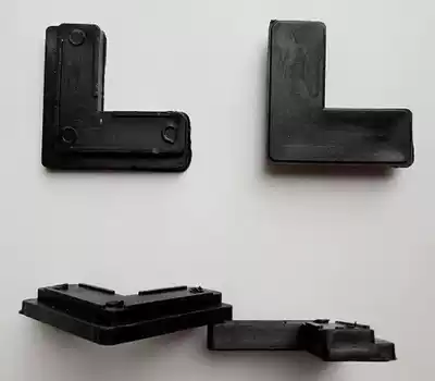 Screen fixed right angle aluminum alloy gauze fan with built-in corner sand window fixed corner screen window corner screen window window accessories sand corner