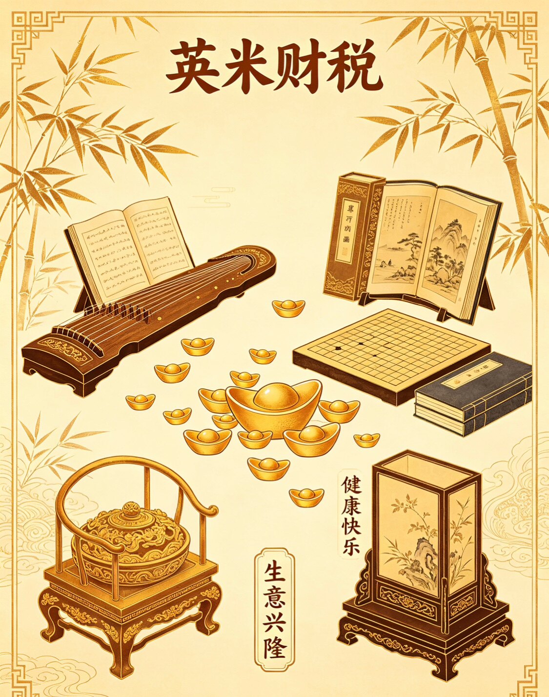 广州英米财税的LOGO