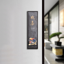 Door number plate custom stone antique metal brass listing club house house number custom