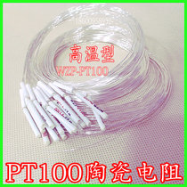 Ceramic PT100 platinum resistance temperature sensor high temperature thermal resistance WZP-PT100 two-wire probe