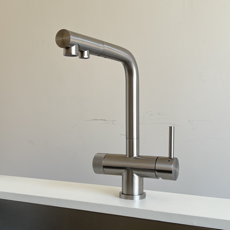 Yuanshan Three-In-One Pull-Out Faucet | Popular Model, Made Entirely of 304 Stainless Steel, Export Quality