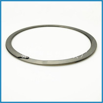 Custom double retaining ring Carbon steel elastic spiral shaft retaining ring production and supply flat wire retaining ring shaft retaining ring retainer