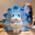 Chaolesen toy puzzle новая серия сложных головоломок для мальчиков и девочек с девятихвостой лисой, собирающих украшения из строительных блоков mini 3