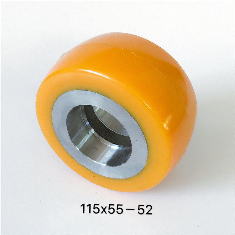 Stacker wheel accessories combined force medium force storage force balance wheel auxiliary wheel caster polyurethane 115X55-52