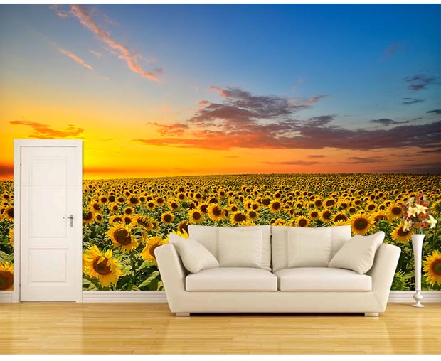 tivi lg 55 Giấy dán tường tự dính Hình nền TV tự dán tường phòng khách trang trí tường nền dán sáng tạo dán tường phong cảnh - TV tivi 65 inch giá rẻ