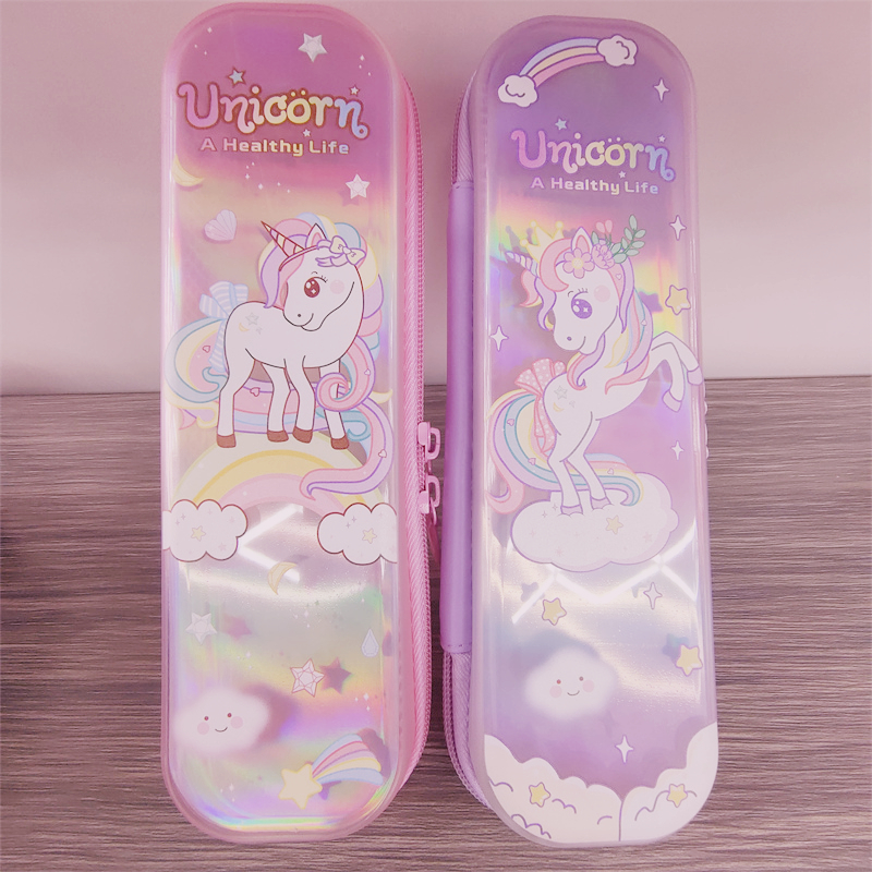 Small Hearse Elementary School Kids Anti-Fall Pen Bag Small Freshener Cute Brief for boys and girls Large-capacity stationery waterproof