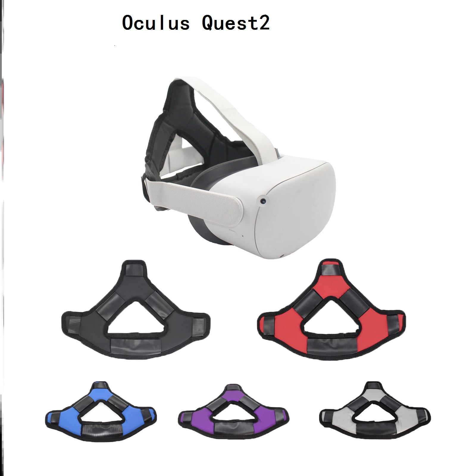 Suitable for oculus quest 2VR accessories head weight loss mat comfort belt cushion breathable long play no tired mat