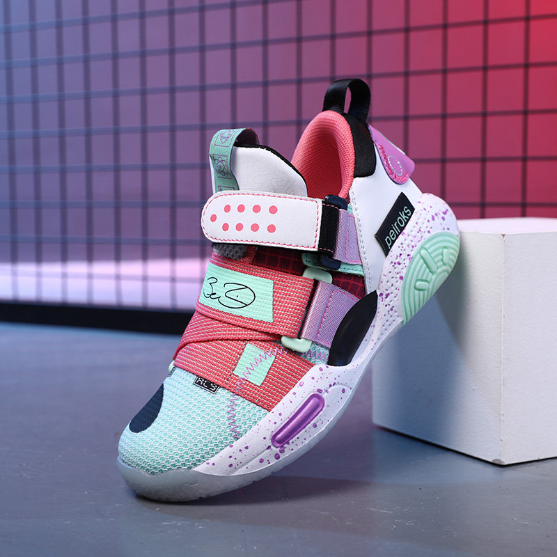 Kobe children's basketball shoes boys' sports shoes non-slip wear-resistant primary school boys 34th basketball shoes in the big children's actual combat