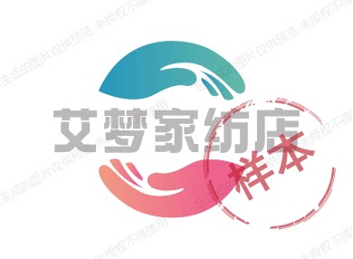 艾梦家纺店的LOGO