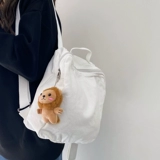 Рюкзак, сумка через плечо для отдыха, ретро ранец, в американском стиле, подходит для студента