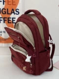 Вместительный и большой рюкзак, сумка через плечо, брендовый японский бордовый ранец, в американском стиле, для средней школы, подходит для подростков
