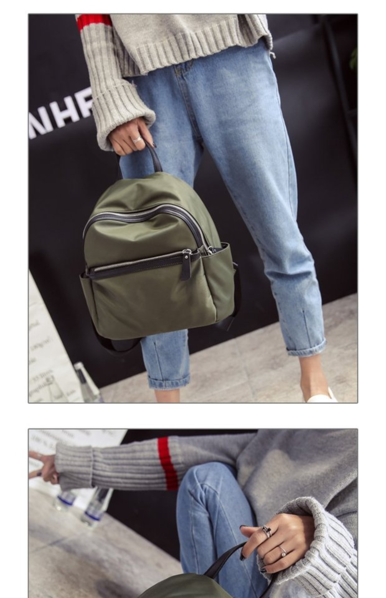 2018 túi thủy triều mới Hàn Quốc thời trang hoang dã Oxford vải nylon ba lô nữ du lịch ba lô nhỏ balo đẹp nữ