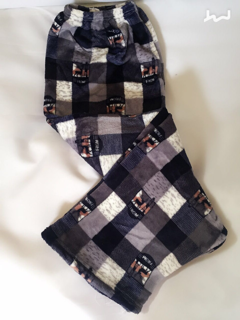 80-200 kg mùa thu và mùa đông nam nữ quần ngủ XL cộng với các mẫu phân bón quần flannel dày nhà quần lông cừu san hô quần jean nam
