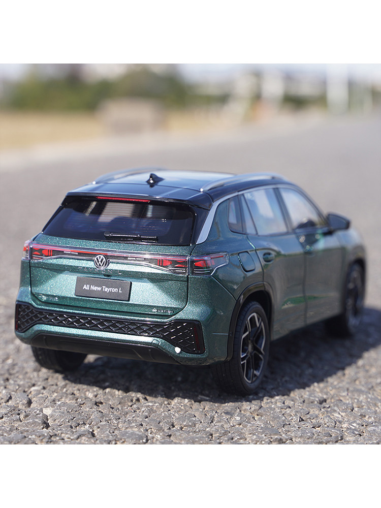1:18 Original Faw-Volkswagen Tayron L 2025 Model Tayron L Suv Alloy Simulation Car Model