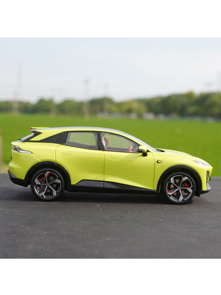 1:18 Original Changan Shenlan S7 Car Model, New Energy Alloy Simulation Car Model Ornament Gift