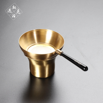 Pure copper tea filter kung fu tea set tea leak tea filter tea compartment tea compartment tea accessories tea filter filter Net drop Net Set