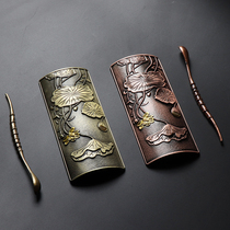 Meet and meet alloy Tea Tea Tea Tea Tea Tea ceremony zero with kung fu tea accessories