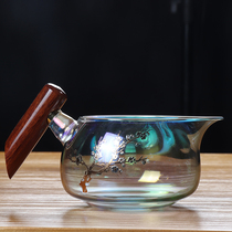 Japanese hammering Road Cup heat-resistant glass thickened Tea Tea Tea Tea Tea Accessories