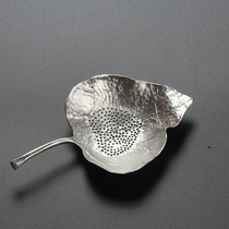 All-you-can-drink Tea Tin Tea Leak Tea filter Filter Creative tea set Tea filter Tea Funnel Cup Fair cup accessories