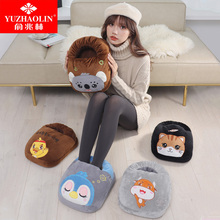 大牌俞兆林！插电款毛绒多功能暖脚宝