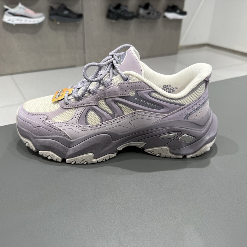 Skechers Panda Shoes 6Th Generation New Flashy Dad Shoes Thick-Soled Height-Increasing Sneakers 150704